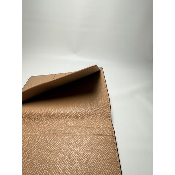 Coach Star Gold Glitter Travel Passport Holder Wallet Case - Picture 5 of 8